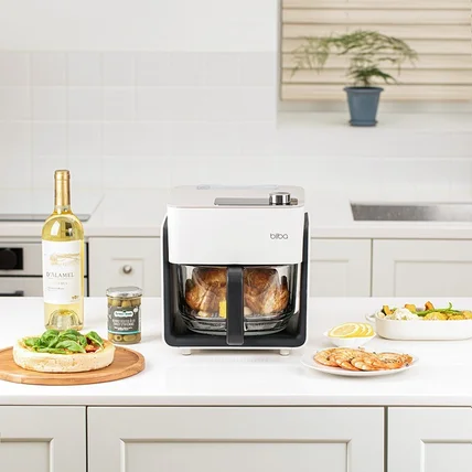 포트폴리오-[촬영/리터칭] 에어프라이어 상세페이지 연출 사진 촬영 / 주방가전제품 프리랜서 포토그래퍼