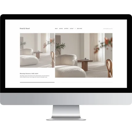 포트폴리오-[스탠다드] 260113 샘플 홈페이지형 블로그 디자인