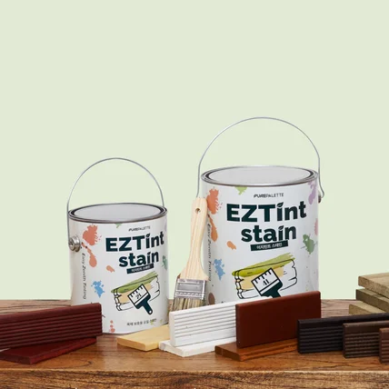 포트폴리오-'이지틴트 스테인' 페인트  패키지 디자인