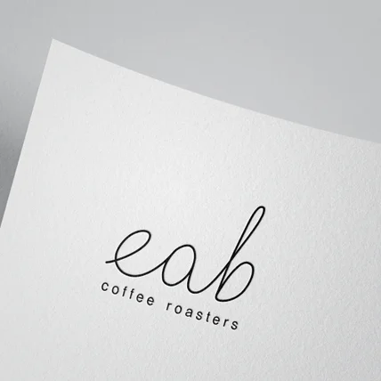 포트폴리오-카페 브랜드 로고