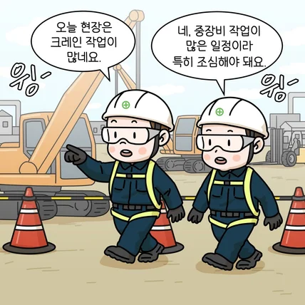 포트폴리오-SK / 사내용 안전 정보툰