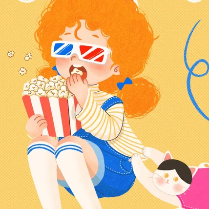 포트폴리오-통통 튀는 팝콘