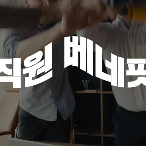 포트폴리오-[모션그래픽/종합편집] 솔로몬보험그룹 타이포그래피 기업 홍보영상