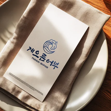 포트폴리오-OX디자인 수산 로고제작