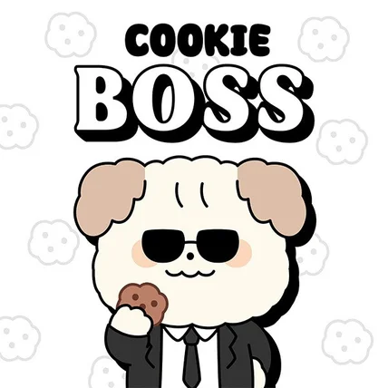 포트폴리오-쿠키보스 '쿠키' 캐릭터 디자인