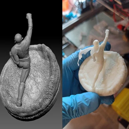 포트폴리오-3D 프린트 모델링 출력 예시