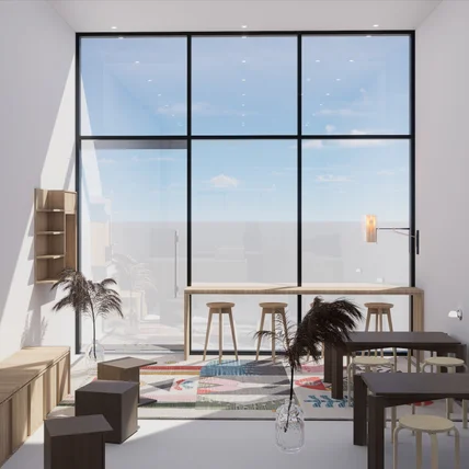 포트폴리오-강릉 12평 카페 인테리어 디자인