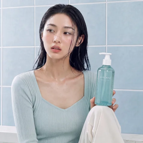 포트폴리오-젖은 머리를 표현한 AI 모델