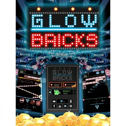 포트폴리오-벽돌깨기 게임(GlowBricks)