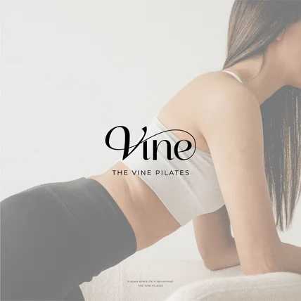 포트폴리오-필라테스 스튜디오 로고제작 로고디자인_The Vine Pilates