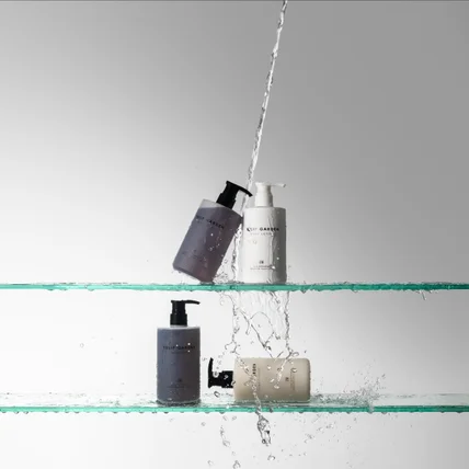 포트폴리오-[촬영/보정] 프랜더마 튤립가든 샴푸, 컨디셔너, 바디워시, 바디로션 연출컷