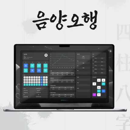 포트폴리오-사주풀이 플랫폼 : 사주방정식을 베이스로 한 사주풀이 프로그램 음양오행 개발