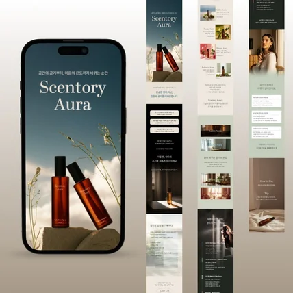 포트폴리오-룸스프레이 상세페이지