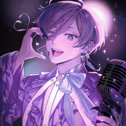 포트폴리오-남자 아이돌 컨셉 일러스트