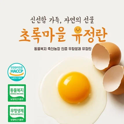 포트폴리오-초록마을 유정란