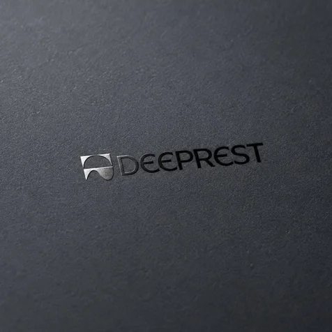 포트폴리오-DEEPREST 리빙 브랜드 로고 디자인 