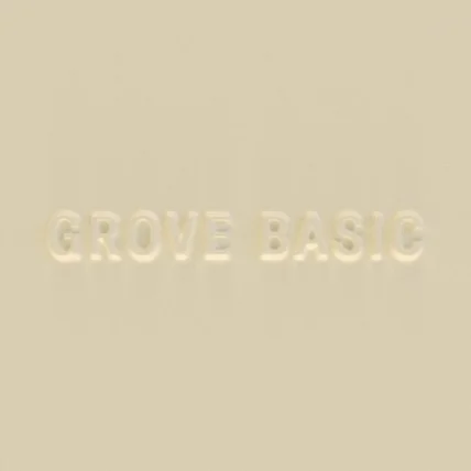 포트폴리오-패션브랜드 GROVE(그로브) 베이직 시즌 로고 활용 3D 릴스