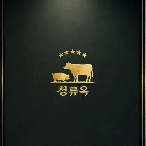 포트폴리오-<식당로고> 고깃집 ·한식 · 정육 브랜드 로고 디자인