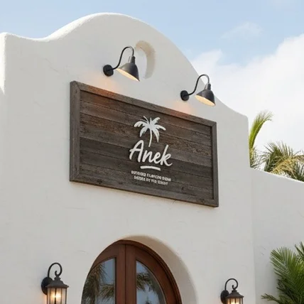 포트폴리오-Anek 로고, 음식점로고, 카페로고