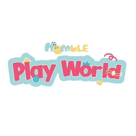포트폴리오-MOMGEL PLAY WORLD 타이틀 디자인