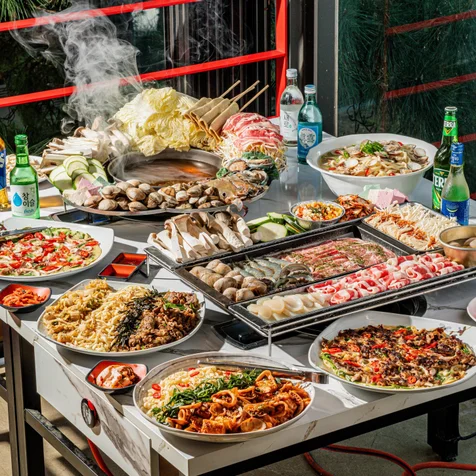 포트폴리오-[강릉음식사진촬영/오봉이 해물칼국수] 경포대 테라스뷰 해물샤브샤브 전문점 촬영사례