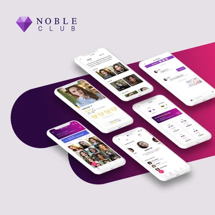 포트폴리오-노블클럽은 자산 재력 검증 데이팅앱입니다.