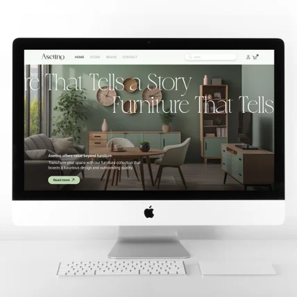 포트폴리오-가구/인테리어 회사 홈페이지