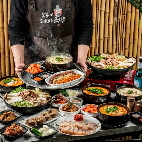 포트폴리오-[강릉국밥사진촬영/오봉이돼지국밥] 리뉴얼 오픈 매장 SNS 메뉴판 촬영 의뢰