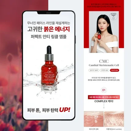 포트폴리오-기획, 디자인, 촬영, 이미지생성 뷰티 상세페이지