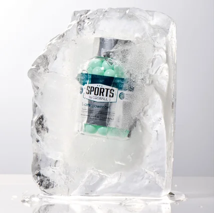 포트폴리오-[제품촬영] 코즈볼 얼음 연출 촬영