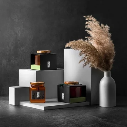 포트폴리오-답례품 꿀 브랜딩