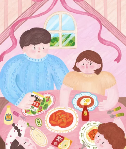 포트폴리오-오뚜기 저녁식사