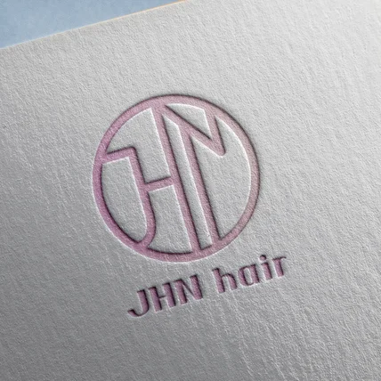 포트폴리오-JHN hair 로고