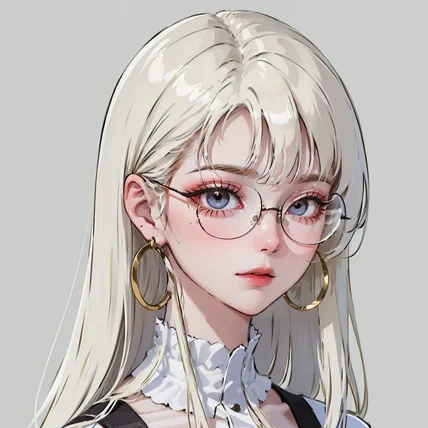 포트폴리오-반실사 일러스트