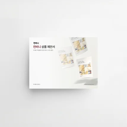 포트폴리오-기업 제안서 제작