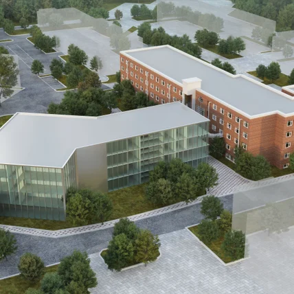 포트폴리오-캠퍼스내 신규건물 조감도