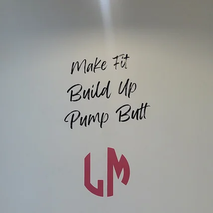 포트폴리오-필라테스 스텐실 벽화