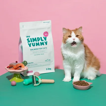 포트폴리오-[연출/섭외/촬영/보정/푸드스타일링] 아이누 유리너리&헤어볼 고양이 사료 제품 촬영