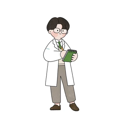 포트폴리오-연구자 일러스트
