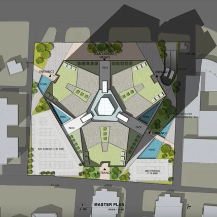 포트폴리오-아파트, 오피스텔, 복합단지, 배치도