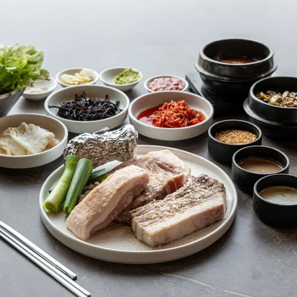 포트폴리오-[촬영/보정] 제주 고도칸 애월흑돼지 식당 메뉴 촬영