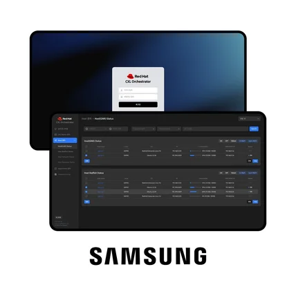 포트폴리오-(크몽 프로젝트) 삼성&레드햇 CXL 대시보드 디자인 및 퍼블리싱