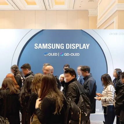 포트폴리오-[촬영] 삼성디스플레이 CES 2026 | 라스베가스 전시 부스
