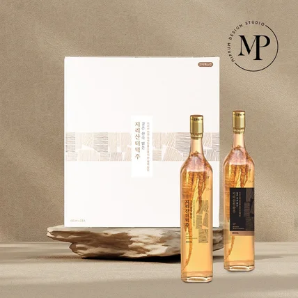 포트폴리오-지리산더덕주 디자인