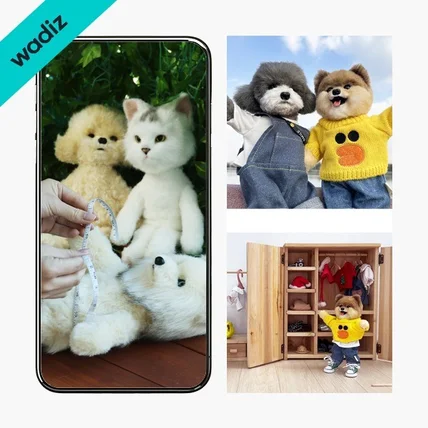 포트폴리오-#패션의류·잡화 와디즈 펀딩 펫로스돌 반려동물 강아지 고양이 인형 상세페이지