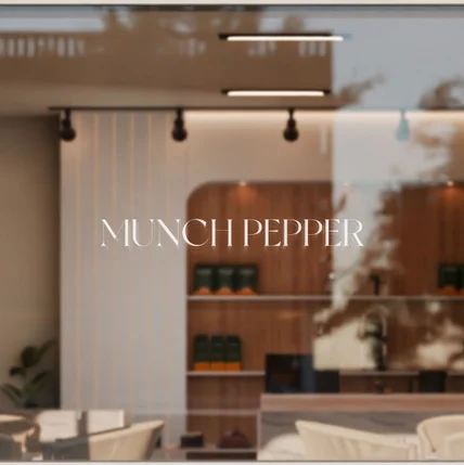 포트폴리오-로고 디자인 [MUNCH PEPPER]