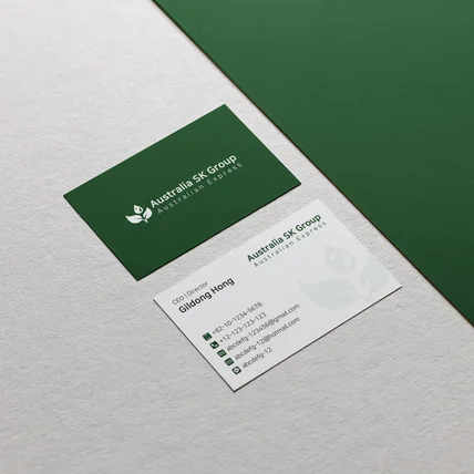 포트폴리오-Day's Us 명함 디자인