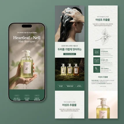 포트폴리오-샴푸 상세페이지