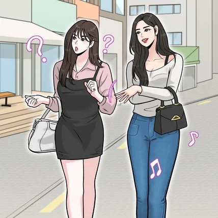 포트폴리오-데이팅앱 홍보툰