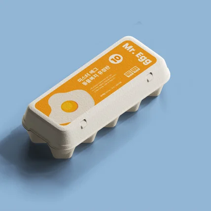 포트폴리오-미스터에그 유정란 패키지 디자인